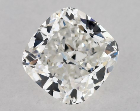 GIA 0.50 Carat H-VS2 Ideal Cut Cushion Modified Diamond